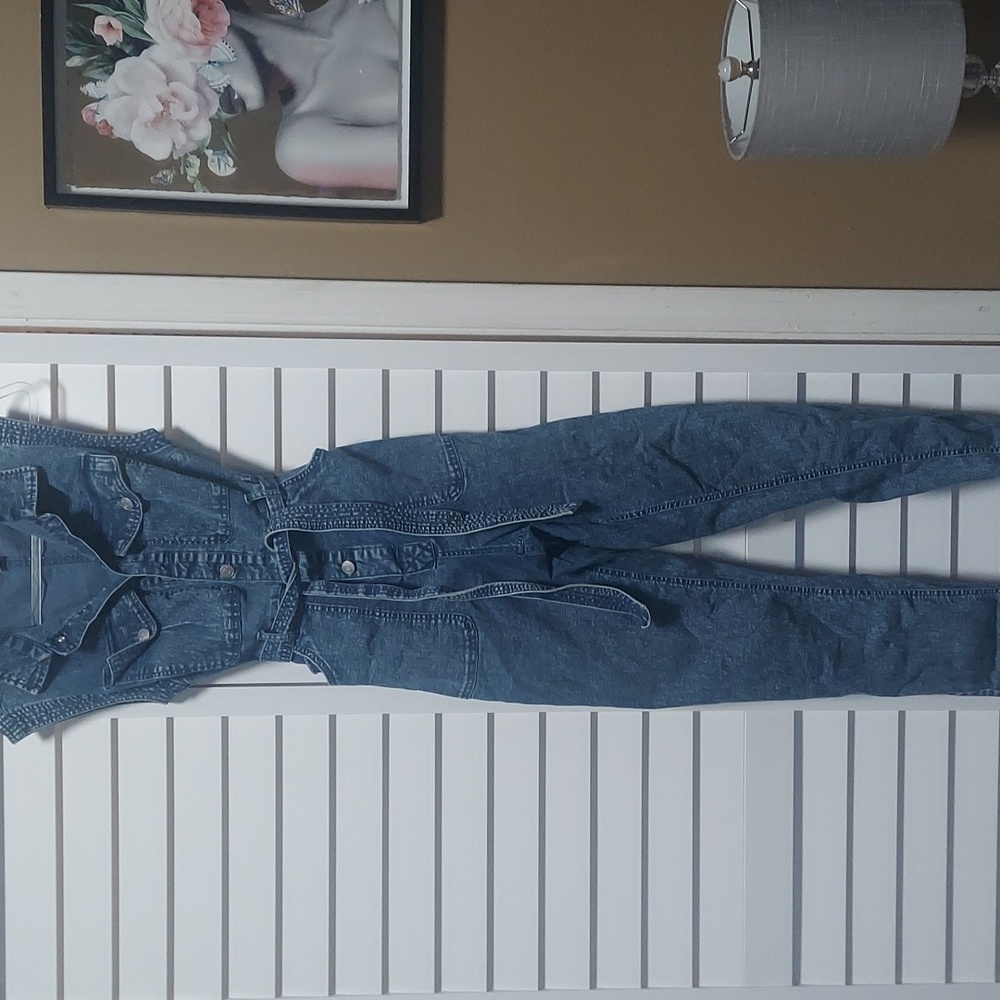 Denim jumpsuit